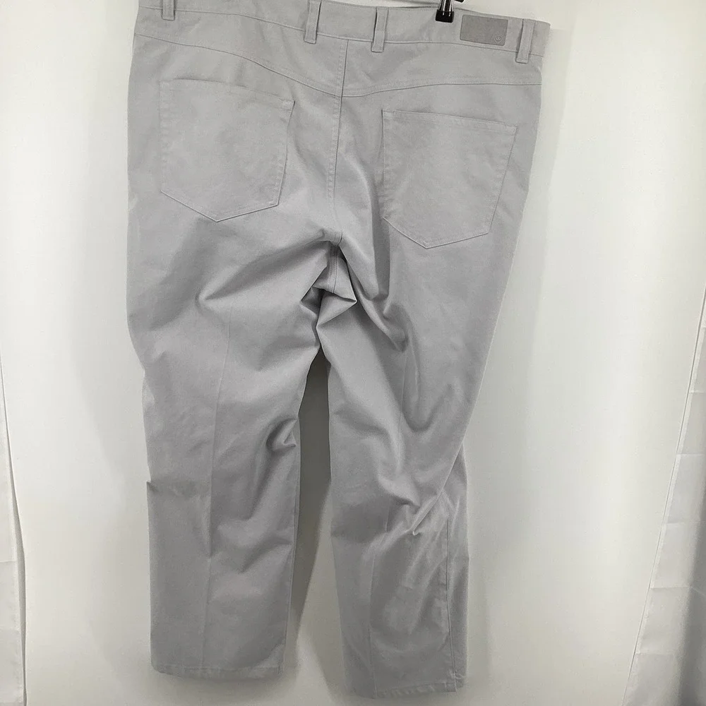 Peter Millar Pants Mens 42x29 EB66 Performance Beige Tan Golf Casual Five Pocket